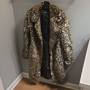 Express Animal Print Cheetah Jacket